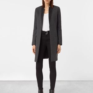 All Saints Leni wool coat